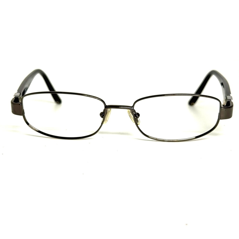 Coach Hope 213 Eyeglasses Dark Gunmetal Oval Frame 51-16-135‎ H6553